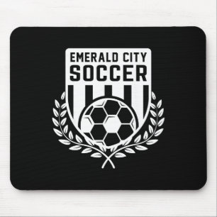 Wizard Of Oz Emerald City Soccer Footbyll Costume  Mouse Pad