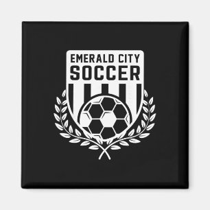 Wizard Of Oz Emerald City Soccer Footll Costume Ha Magnet