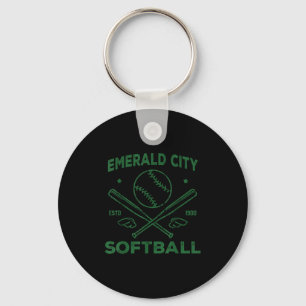 Wizard Of Oz Emerald City Softball Costume Hallowe Key Ring