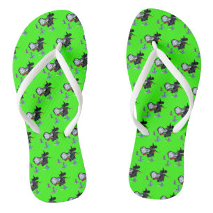 WIZARD OF OZ FLYING WITCH  THONGS