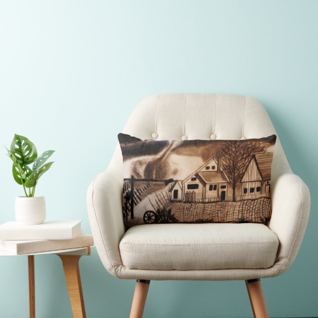 WIZARD OF OZ GALE FARM LUMBAR CUSHION (Chair)