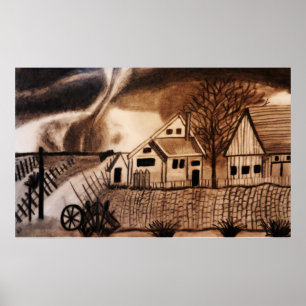 WIZARD OF OZ GALE FARM POSTER