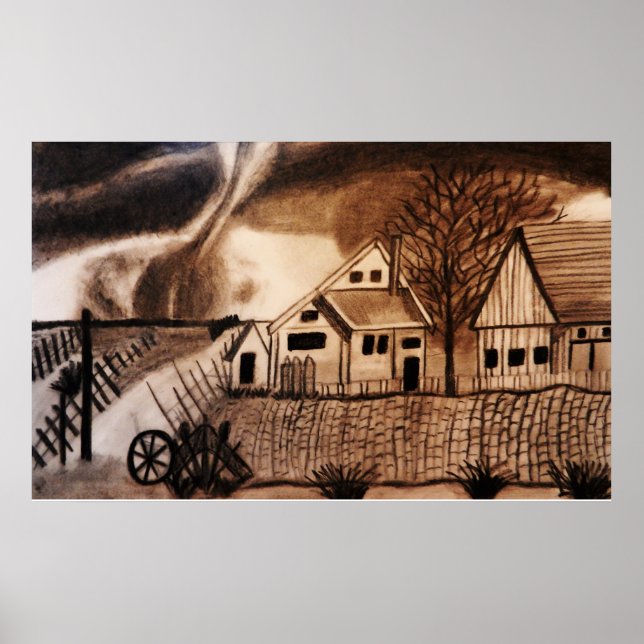 WIZARD OF OZ GALE FARM POSTER (Front)