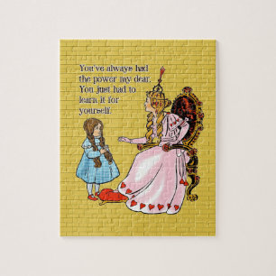 Wizard of Oz- Glinda Quote Jigsaw Puzzle