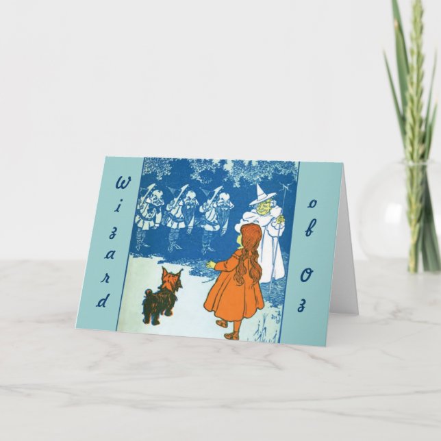 Wizard of Oz Greeting Card (Front)