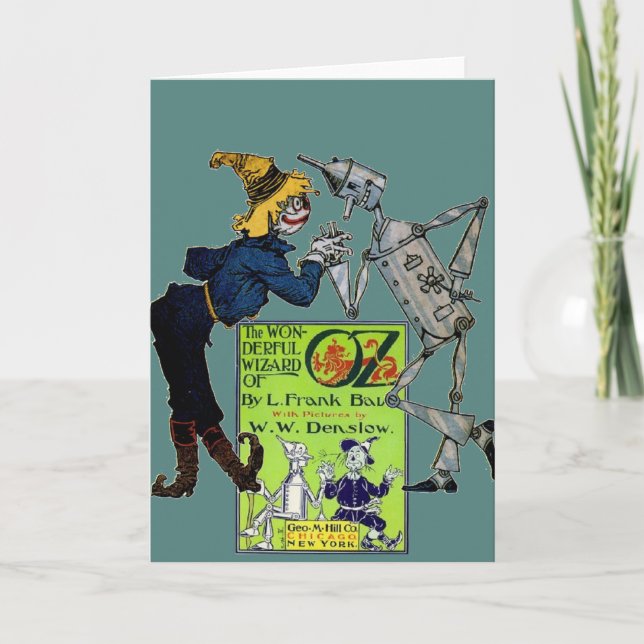 Wizard of Oz Greeting Card (Front)