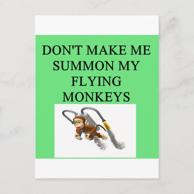 wizard of oz joke postcard (Front)