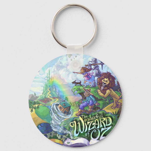 Wizard of Oz Key Ring (Front)