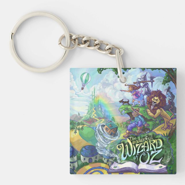 Wizard of Oz Key Ring (Front)