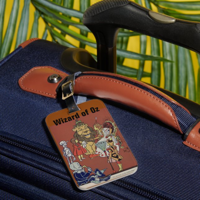 Wizard of Oz Luggage Tag (Front Insitu 1)
