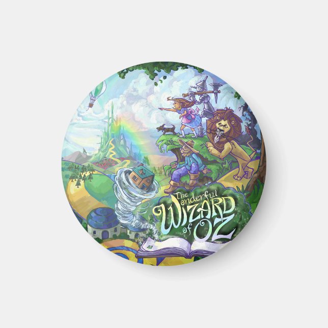 Wizard of Oz Magnet (Front)