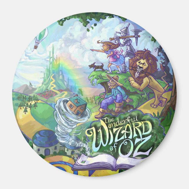 Wizard of Oz Magnet (Front)
