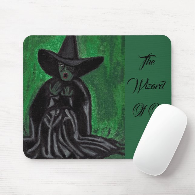 WIZARD OF OZ MELTING WITCH   MOUSE PAD (With Mouse)