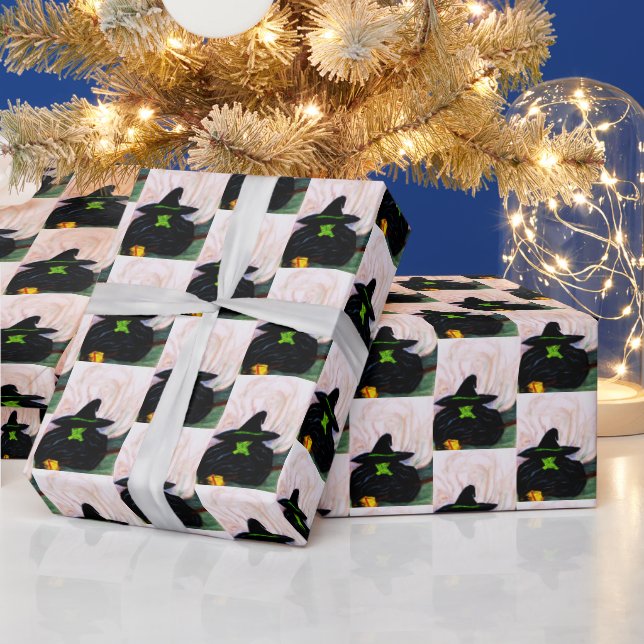 WIZARD OF OZ MELTING WITCH   WRAPPING PAPER (Holidays)