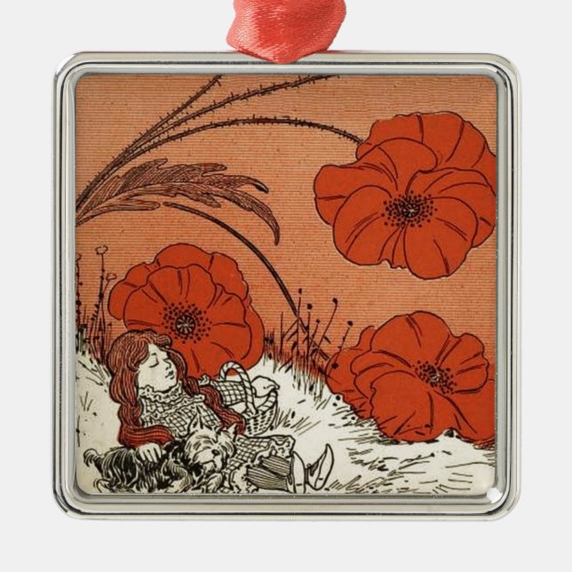 Wizard of Oz Metal Ornament (Front)