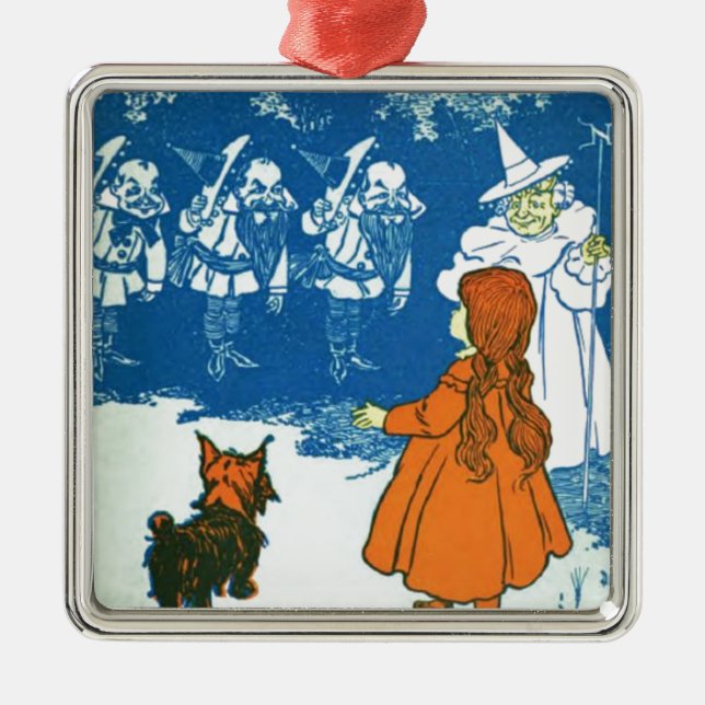Wizard of Oz Metal Ornament (Front)