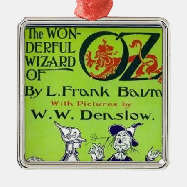 Wizard of Oz Metal Ornament (Front)