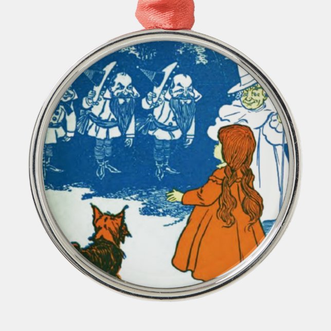 Wizard of Oz Metal Tree Decoration (Front)
