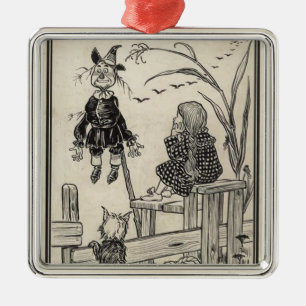 Wizard of Oz Metal Tree Decoration