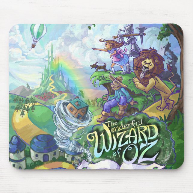 Wizard of Oz Mouse Pad (Front)