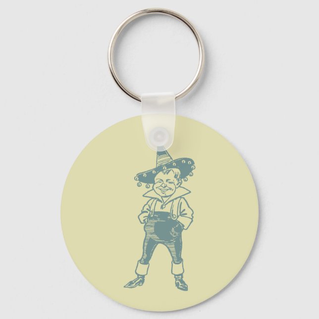 Wizard of Oz Munchkin Key Ring (Front)