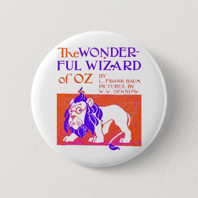Wizard of Oz Original 6 Cm Round Badge (Front)