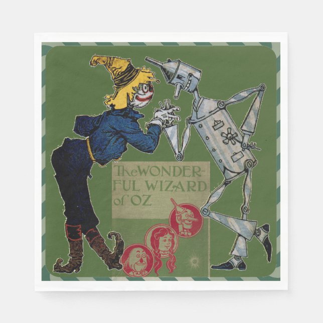 Wizard of Oz Paper Napkin (Front)