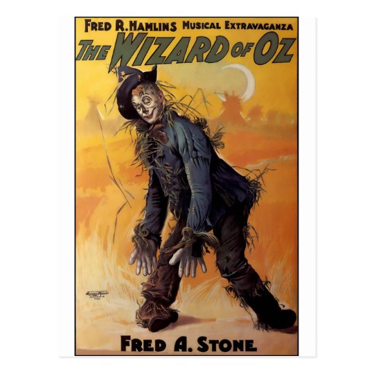Wizard Of Oz Postcard