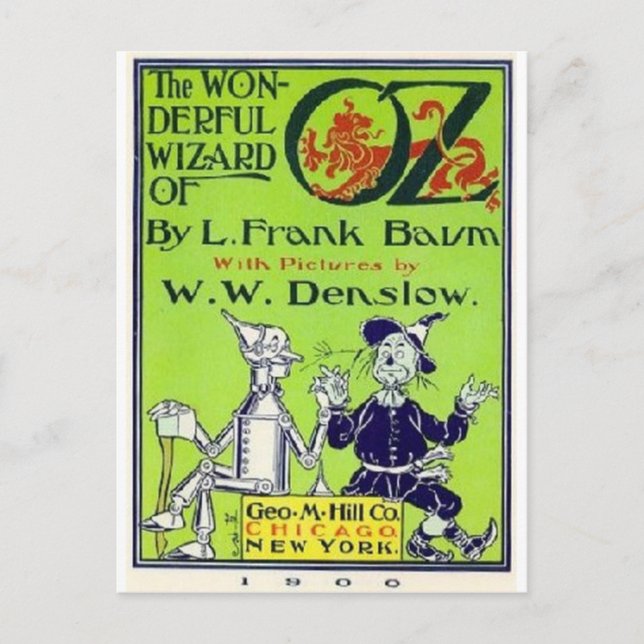 Wizard of Oz Postcard (Front)