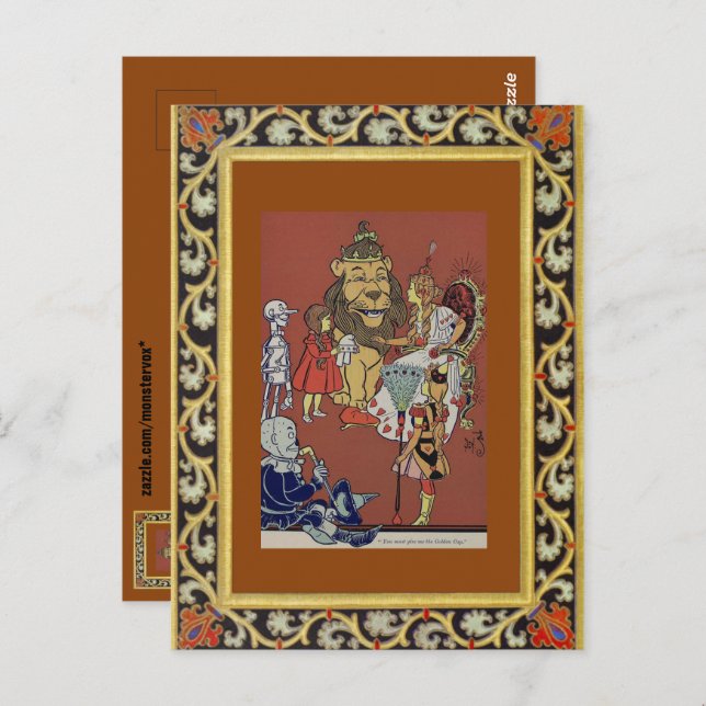 Wizard of Oz Postcard (Front/Back)