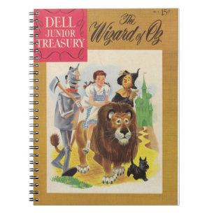 Wizard of oz - Retro Comics  - Fantasy - Retro Notebook