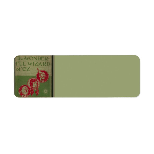 Wizard of Oz Return Address label (Front)