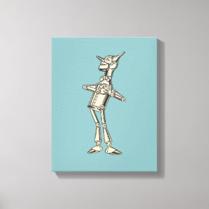 Wizard of Oz Tin Man Canvas Print