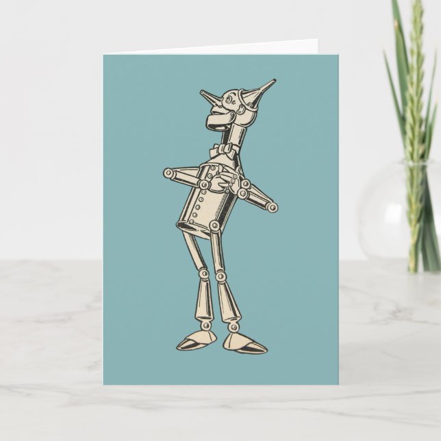 Wizard of Oz Tin Man Card (Front)