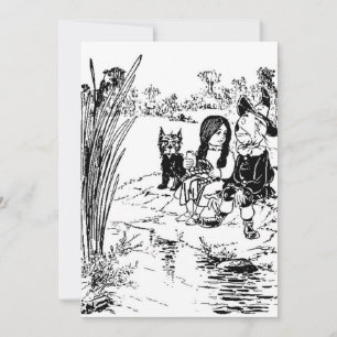 Wizard of Oz Toto, Dorothy and Scarecrow