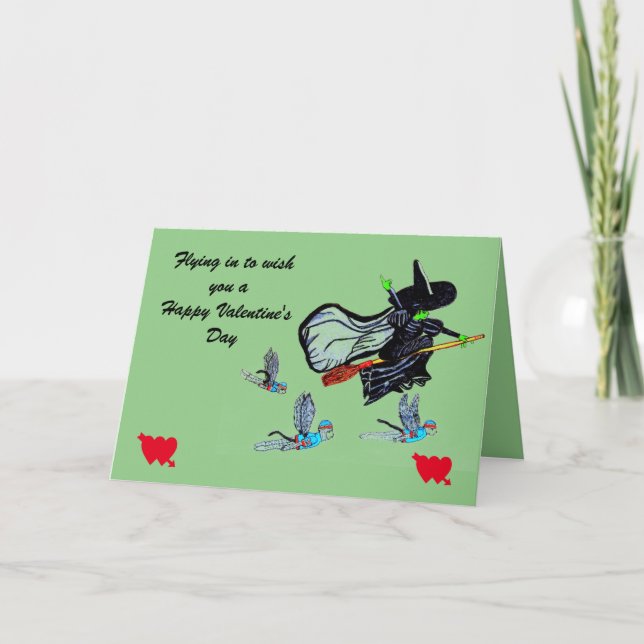 WIZARD OF OZ VALENTINE  CARD (Front)