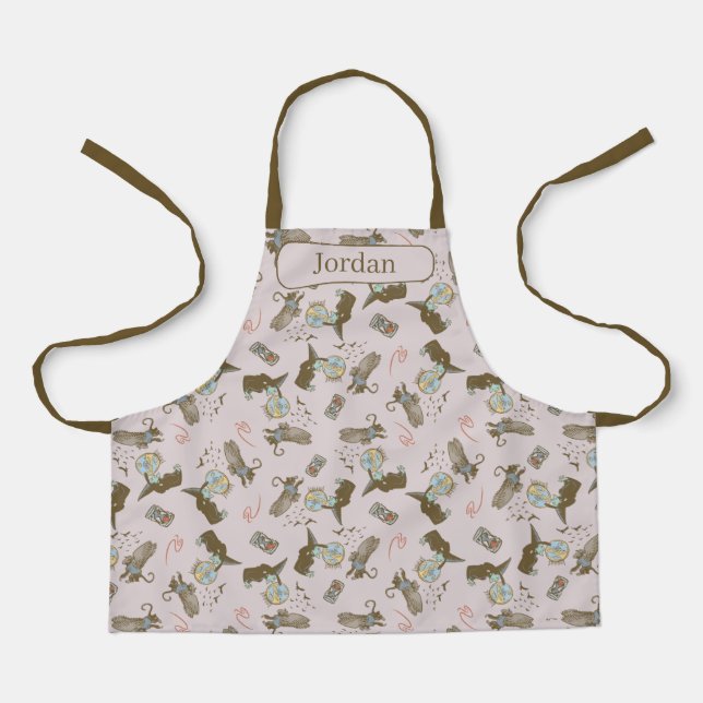 Wizard of Oz™ Wicked Witch™ Crystal Ball Pattern Apron (Front)