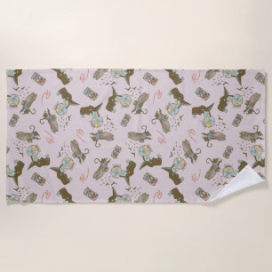 Wizard of Oz™ Wicked Witch™ Crystal Ball Pattern Beach Towel