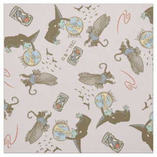 Wizard of Oz™ Wicked Witch™ Crystal Ball Pattern Fabric