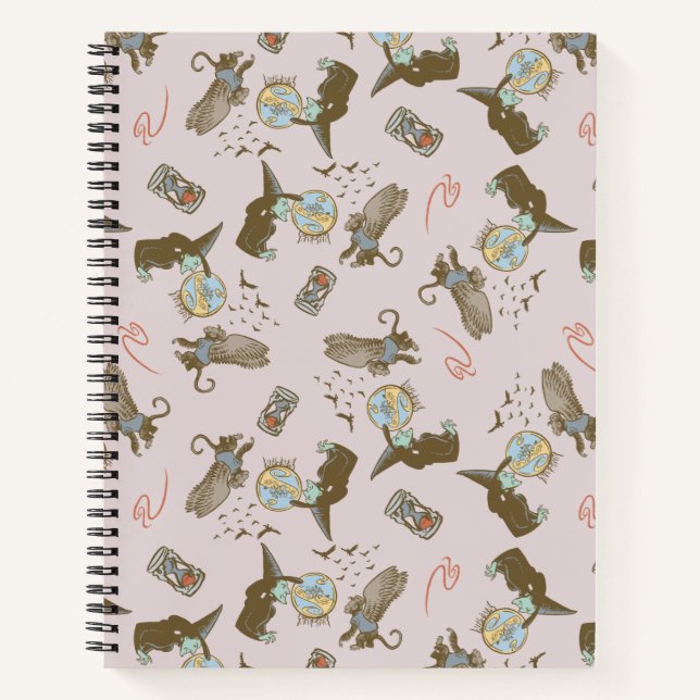Wizard of Oz™ Wicked Witch™ Crystal Ball Pattern Notebook (Front)