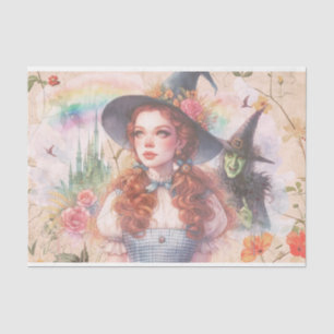 Wizard of Oz - Wicked Witch - Dorothy - Decoupage Tissue Paper
