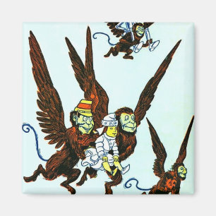 Wizard of Oz Winged monkeys flying monkeys Magnet