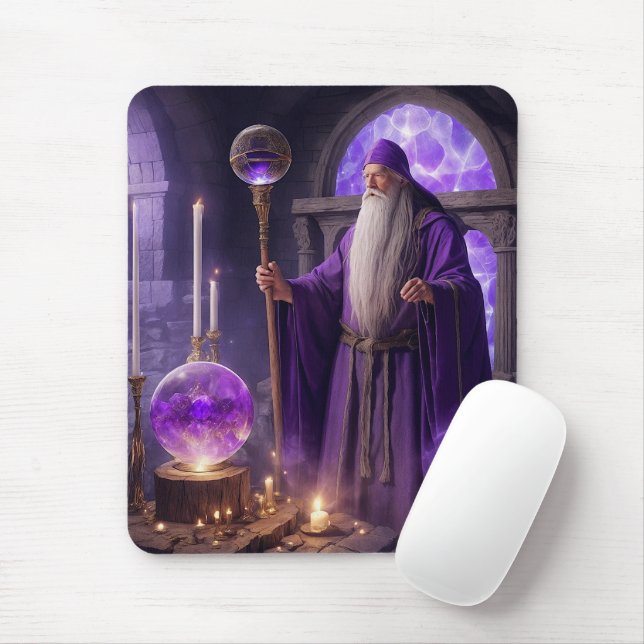 Wizard of the Eternal Ages Mouse Pad (With Mouse)
