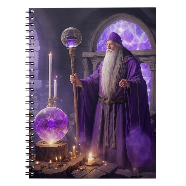 Wizard of the Eternal Ages Notebook (Front)