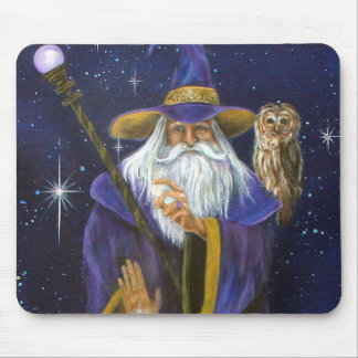 Wizard original painting mousepad
