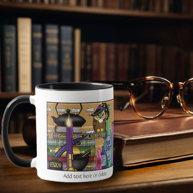 Wizard Owl Books Potions Mug (Creator Uploaded)
