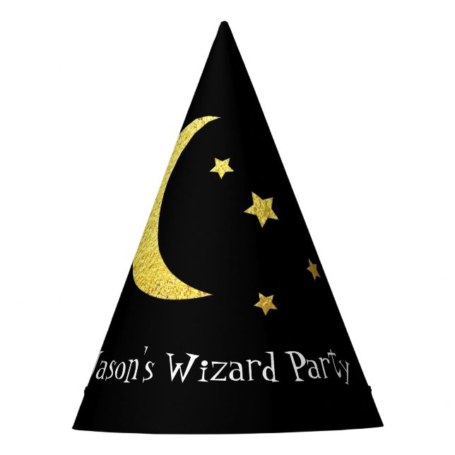 Wizard Party Your Text and Colour Hat (Front)