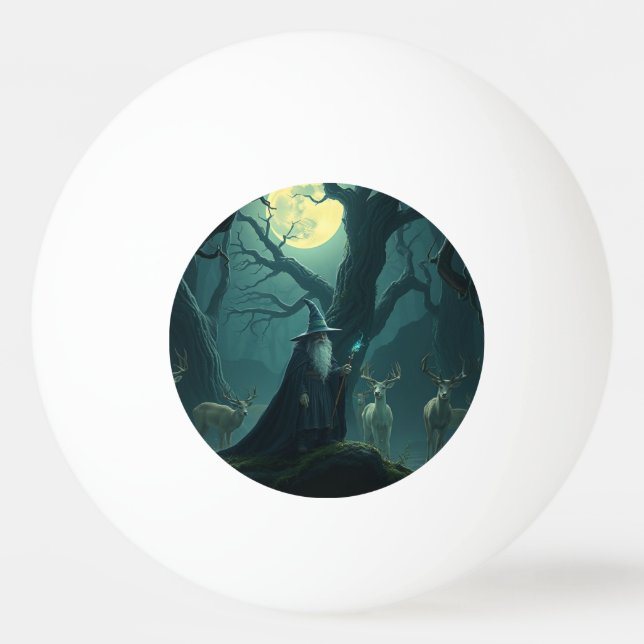 Wizard Ping Pong Ball (Front)