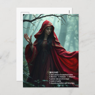 Wizard Postcard
