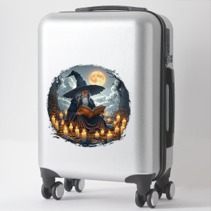 Wizard reading a Book - Wicca Halloween 2